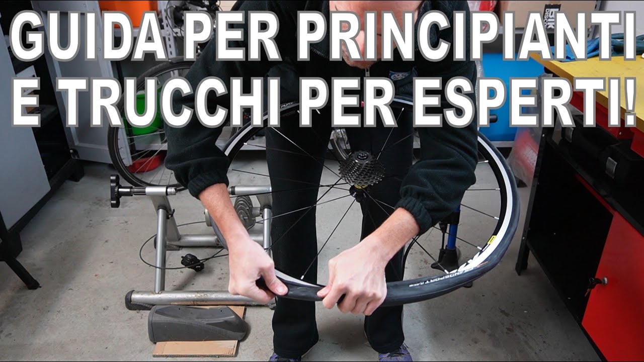 Ripara forature, cambia gomma e pignoni. Guida per principianti ed esperti!