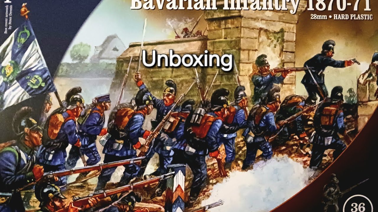 Perry Miniatures Bavarian Infantry  1870-71