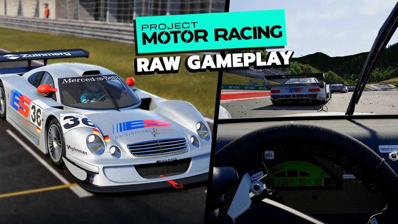 Project Motor Racing Gameplay - Mercedes-Benz CLK-LM @ Red Bull Ring