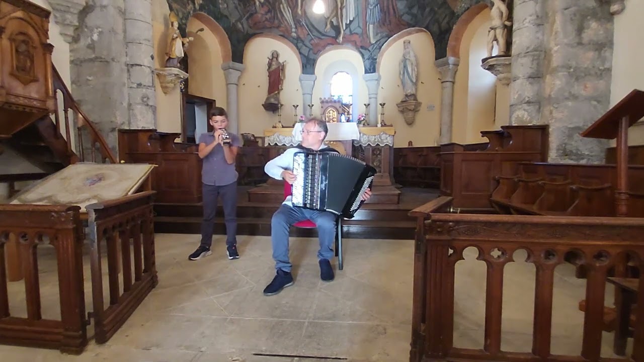 À. Piazzolla - Avé Maria (Tanti anni prima) par Bogdan & Roman JBANOV (accordina-bayan)