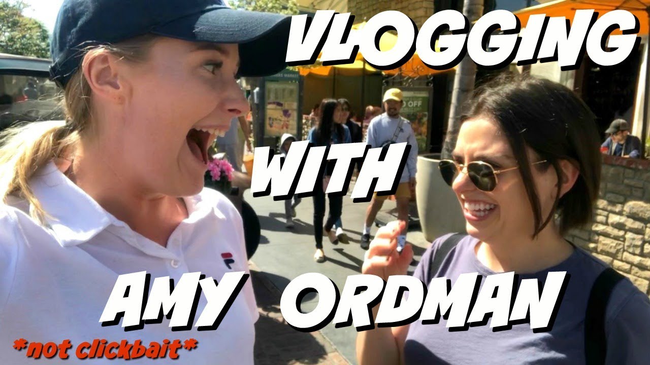 VLOGGING WITH AMY ORDMAN AT THE GROVE