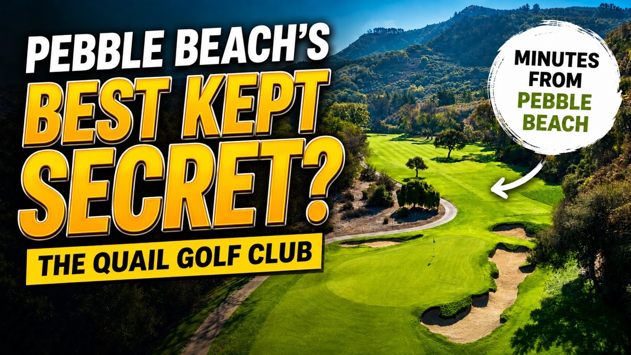 HIDDEN GEM Golf Course Next To Pebble Beach Golf Links!