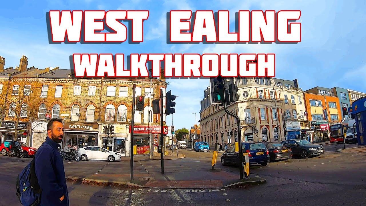 A Winter Walk From Northfields To West Ealing | West London Walk | UK