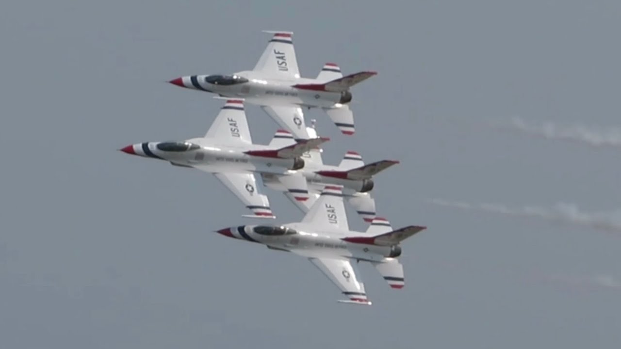 2022 Joint Base Andrews Air Force Base Show - USAF Thunderbirds