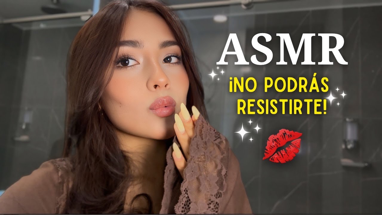 💋ASMR Te Lleno De BESOS Por TODA tu CARITA 😘 🥰(DORMIRAS MUY RICO)  | ASMR Español 💕