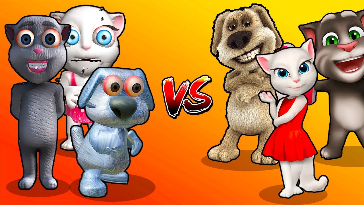 Talking Pets vs Monster Pets! &mdash; Talking Juan, Talking Maria, Talking Pablo