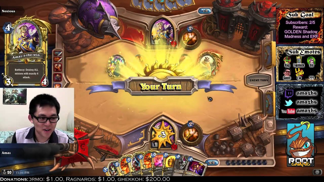Amaz vs Noxious (Anduin vs. Randuin)