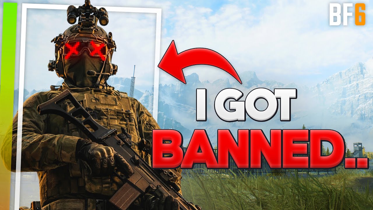 Меня наконец-то забанили за использование читов в Battlefield 6.