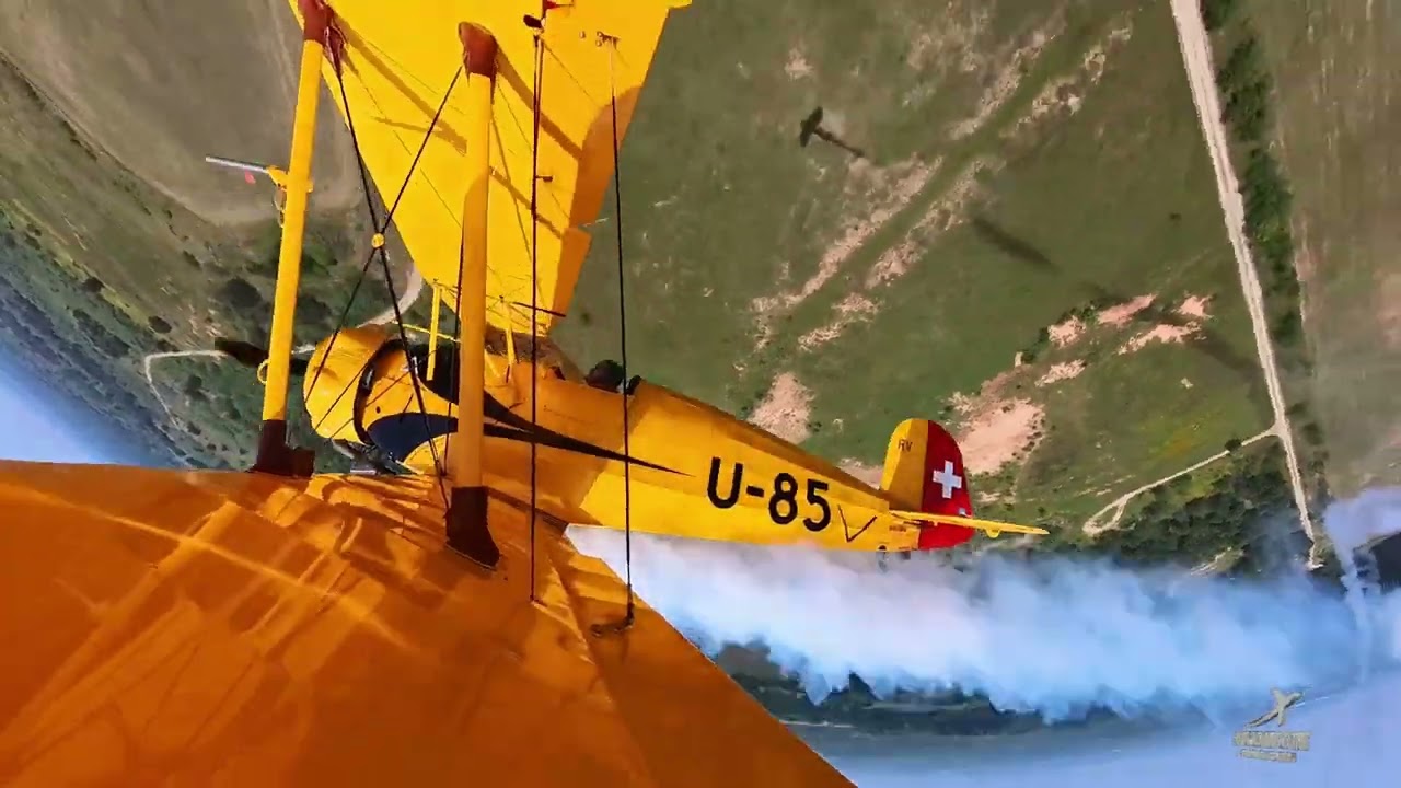 Bücker  Jungmeister Aerobatics Breckenridge Airshow 2024 David Martin