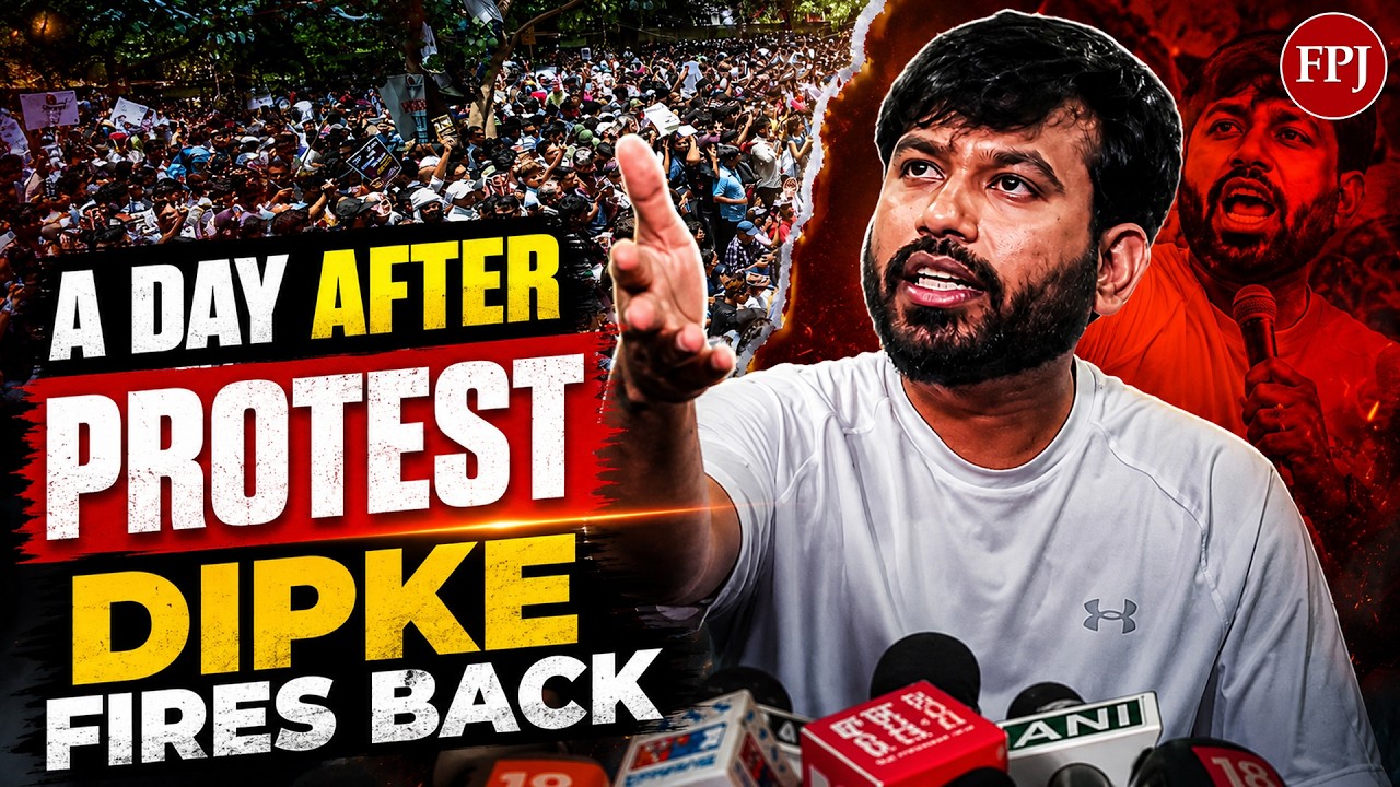 Abhijeet Dipke przerywa milczenie po ogromnym proteście na Jantar Mantar | Partia Karalucha Janta...