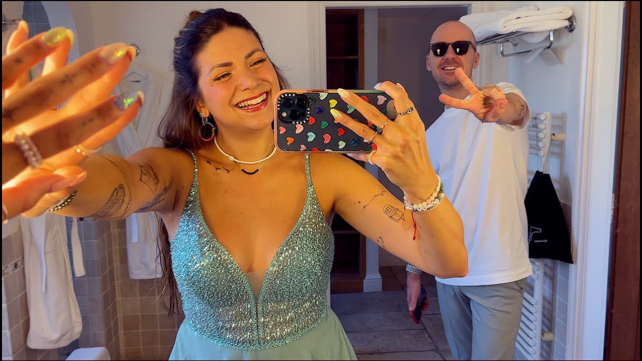 ASMR in France Nice Wedding Suite and City Hotel Room Tour - German