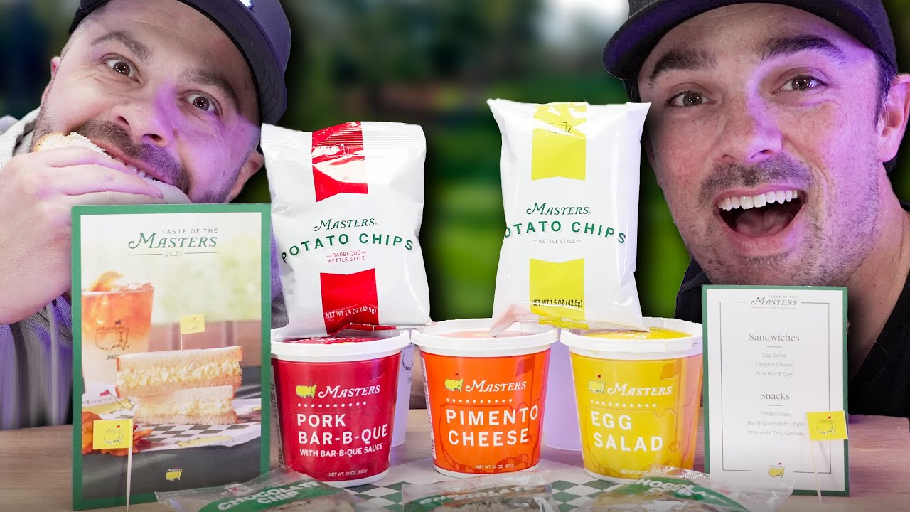 Augusta National Menu Taste Test | 
