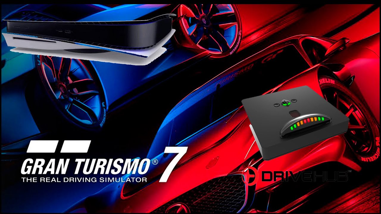 DriveHub || Como Jugar a Gran Turismo 7 Con Cualquier Volante No Compatible || PS4-PS5