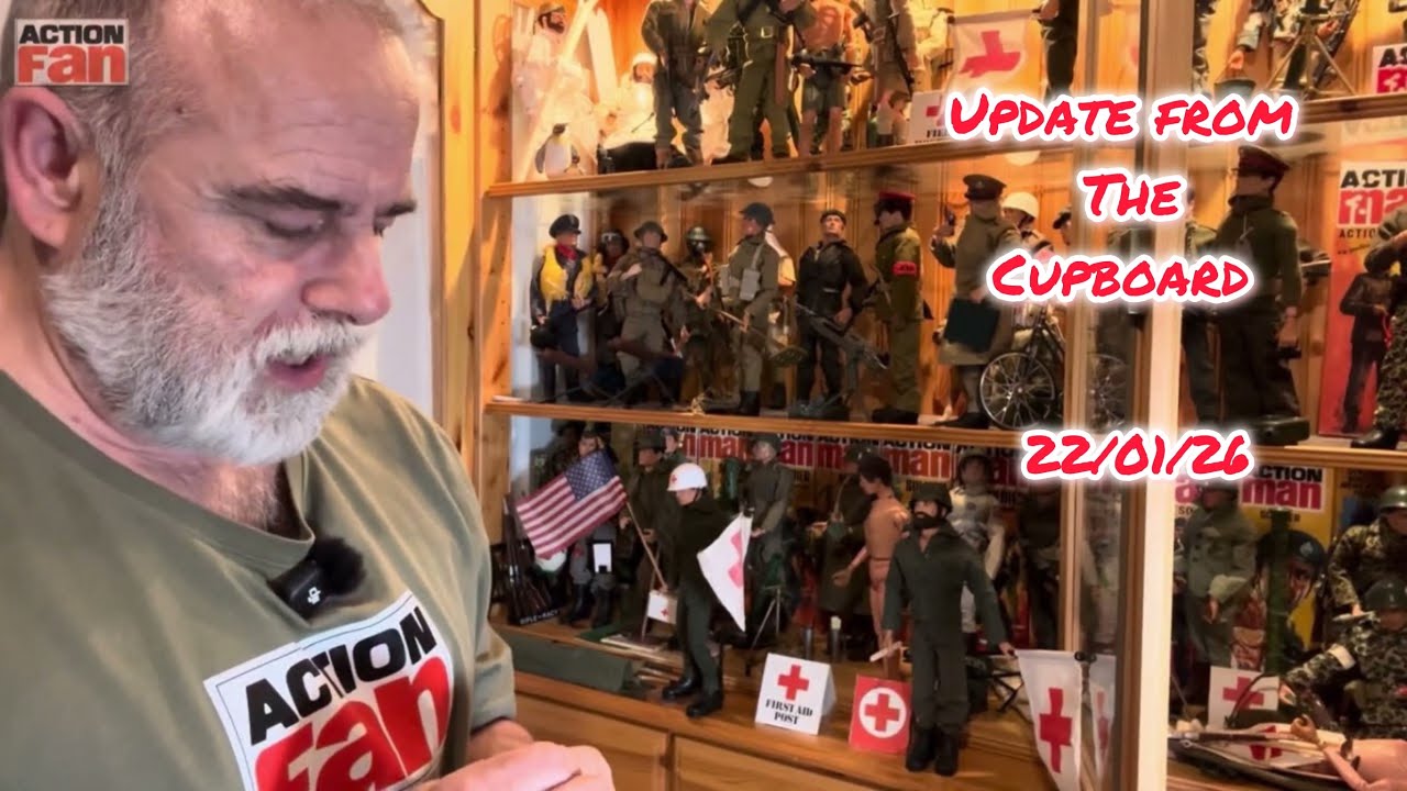 Update from the cupboard,22 January 2026 ACTION MA GEYPERMAN GI JOE FALCON interest
