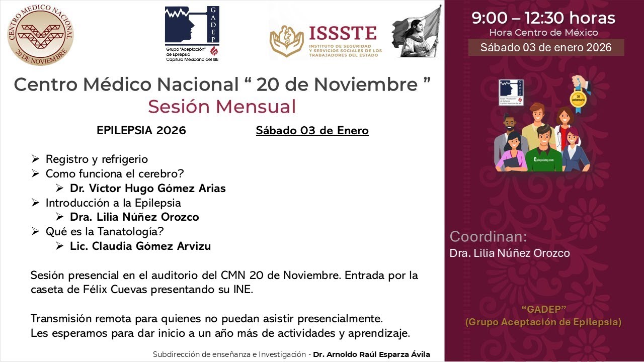 SESION CLINICA MENSUAL DE 