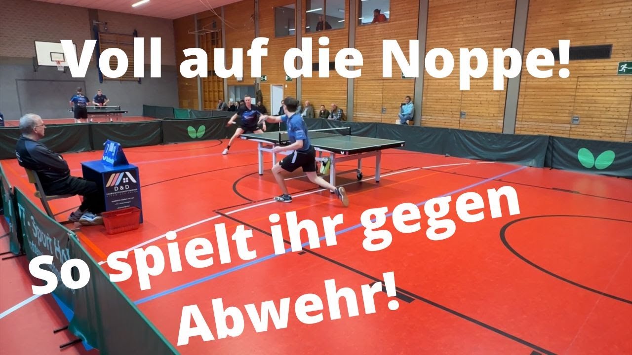 So krass chancenlos war ich schon lange nicht mehr... M. Grothe (TTR 2059) vs S. Luckey (TTR 2039)🏓