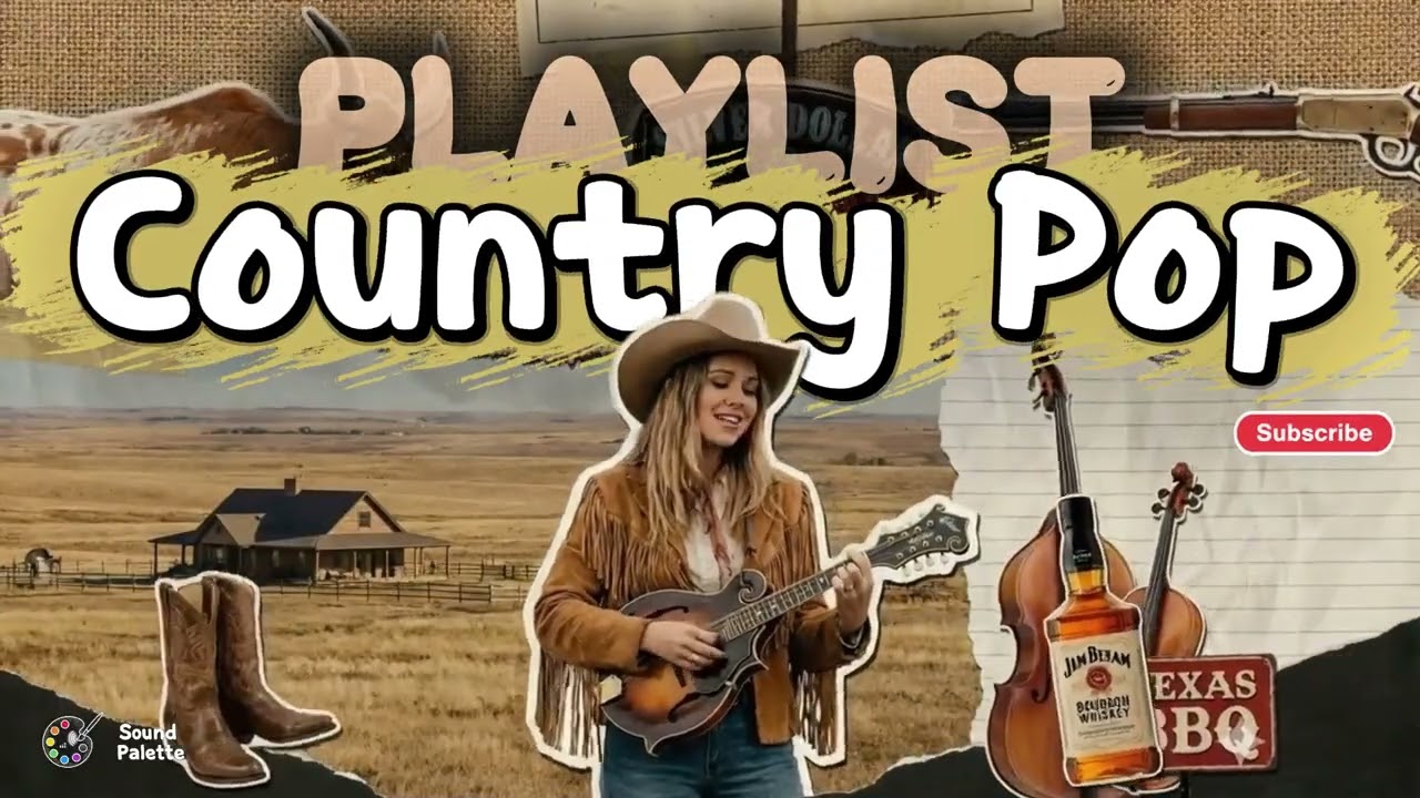 [PLAYLIST] 🌵 미국 서부 시골의 거친 감성, 컨트리 팝으로 기분전환~! 🔥| CountryRock | SouthernBlues |