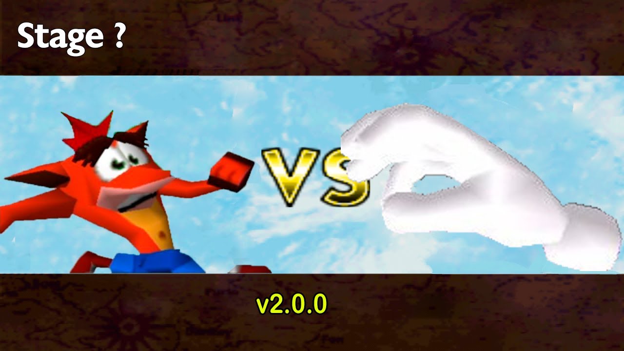 Probando a Crash | Super Smash Bros Remix 2.0.0