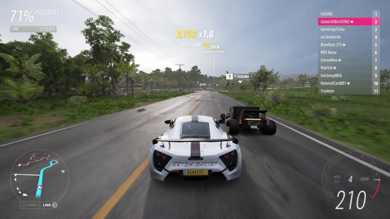 Zenvo ST1 with Drag Tires is Awful to Drive but Still Winning (Forza Horizon 5 Online Racing)