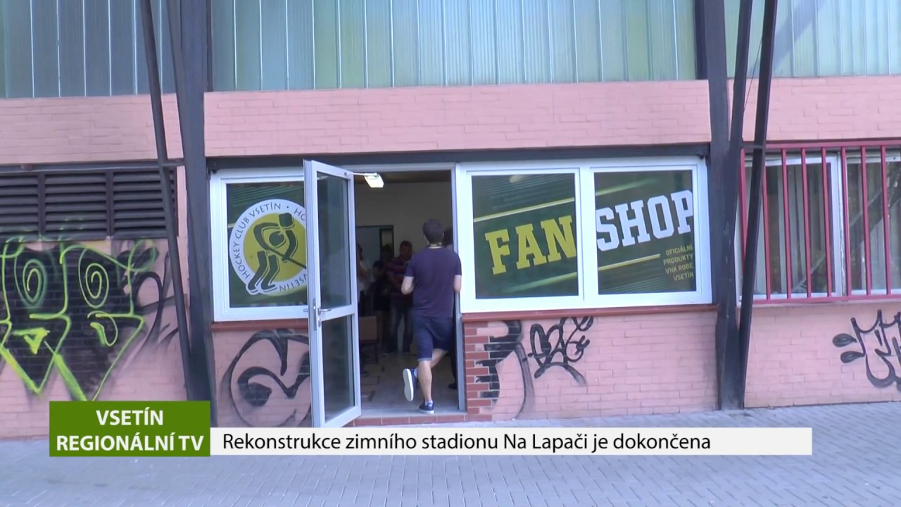 VSETÍN: Rekonstrukce zimního stadionu Na Lapači je dokončena