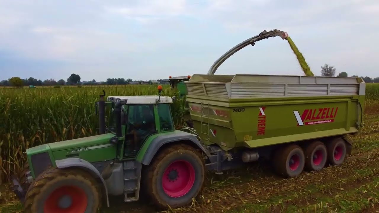 Trinciatura Mais | Fendt 718 926 515c 724 820 Claas Jaguar 870 | Agromeccanica F.lli ZUCCHETTI