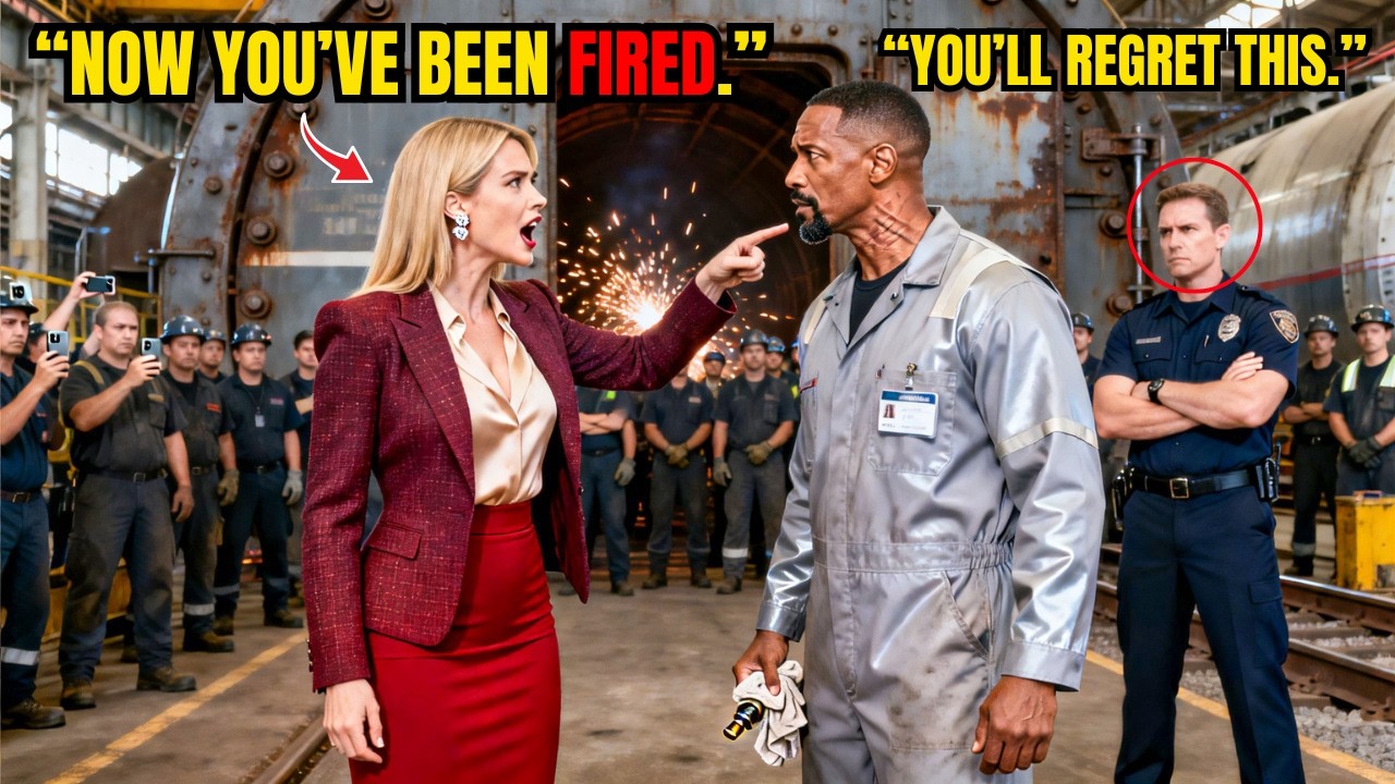 The CEO Fired the Only Mechanic — A Black Single Dad. 10 Minutes Later, Naval Helicopters Landed.
