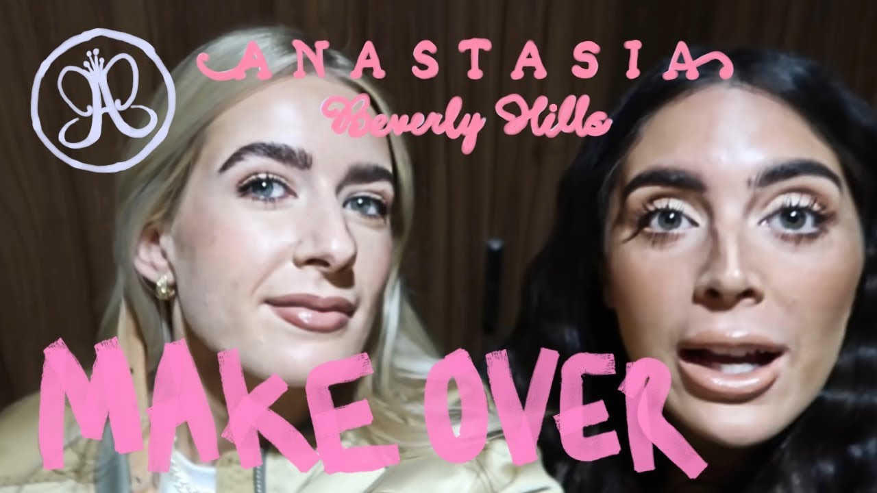 WE GOT OUR MAKEUP DONE AT ANASTASIA BEVERLY HILLS!!! | Sophia and Cinzia