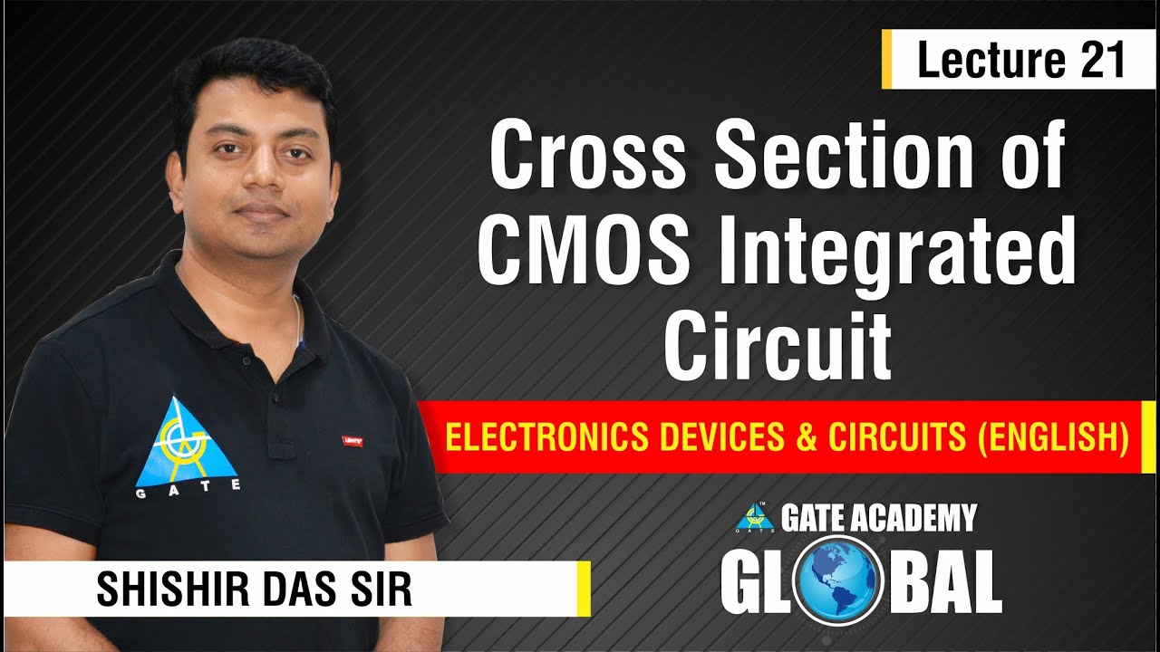 Cross Section of CMOS Integrated Circuit | Lecture 21 | EDC
