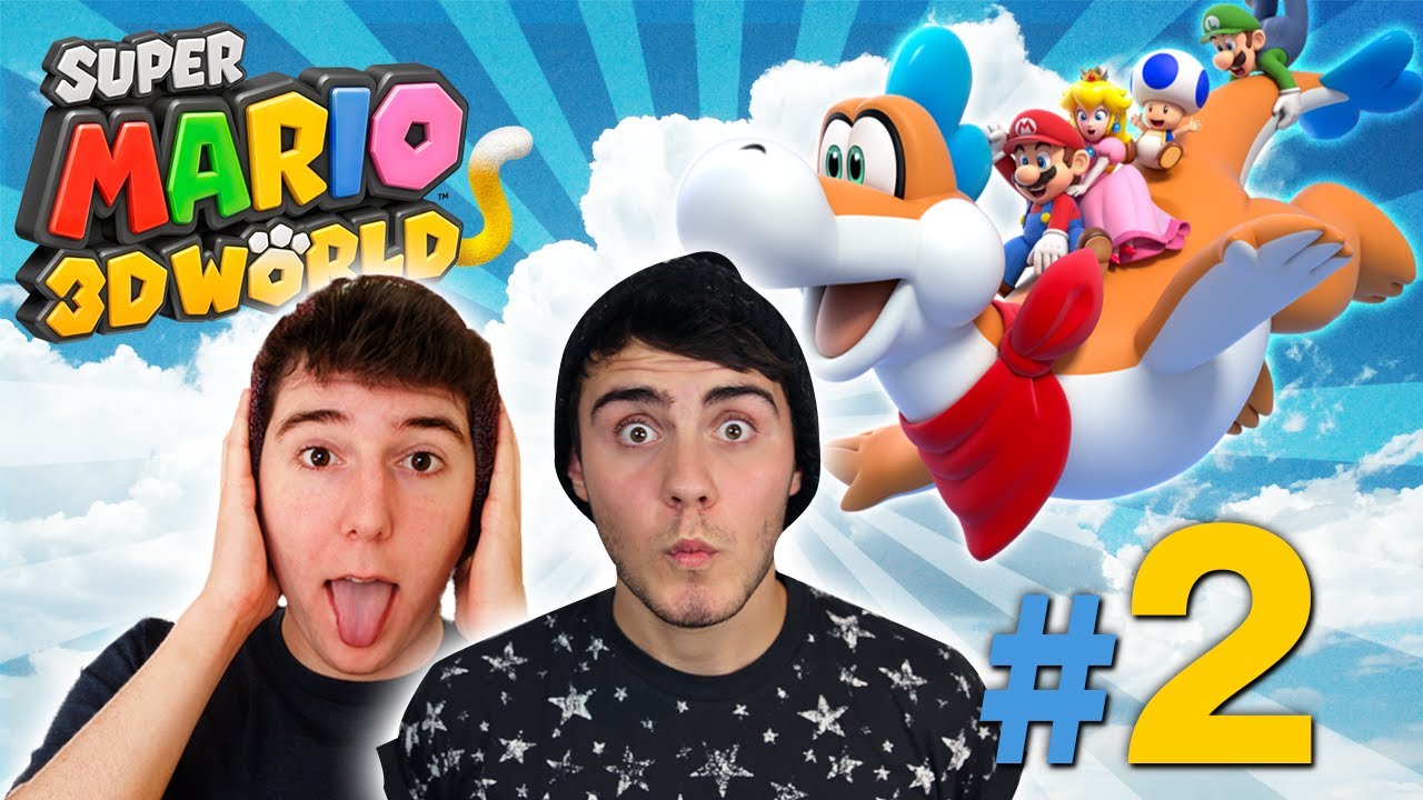 RIDING A DINOSAUR | Super Mario 3D World #2