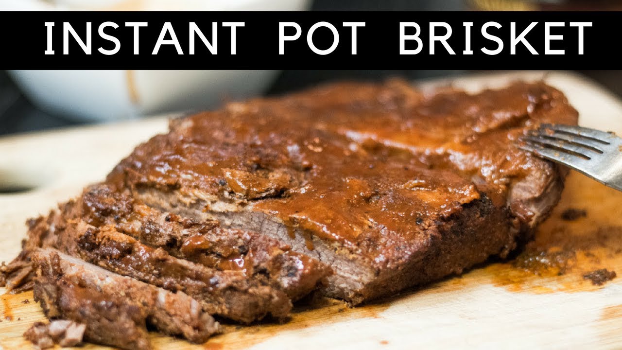 Instant Pot BBQ Beef Brisket