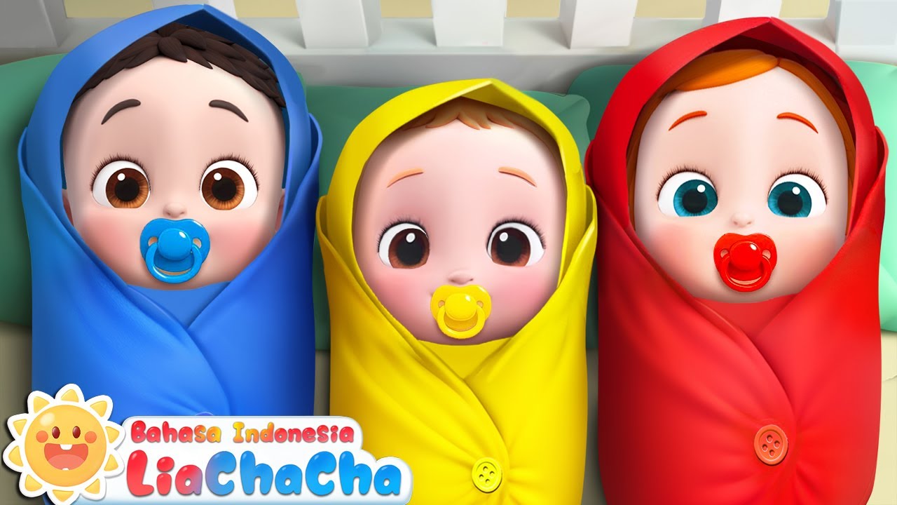 Merawat Bayi Lucu 👶❤️🩵💚 | Warna-warni  | Lagu Seru | Lagu Anak-anak | LiaChaCha Bahasa Indonesia