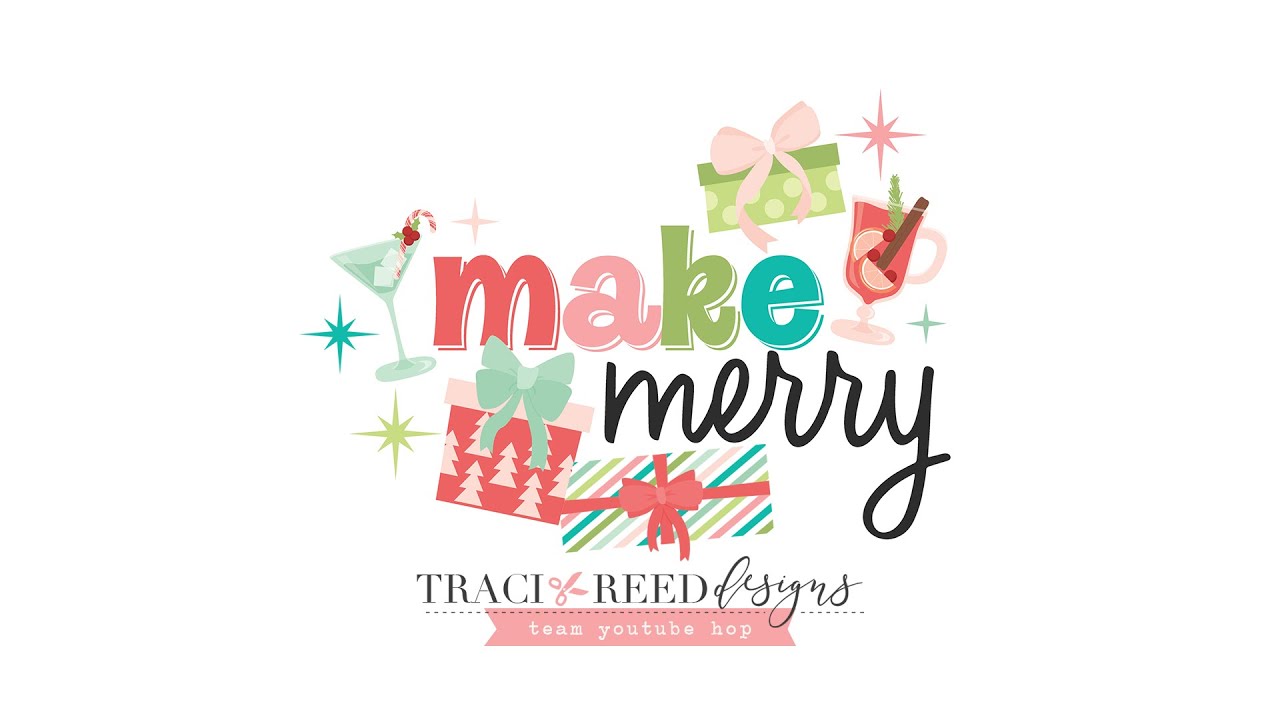 December Daily перед декабрьскими страницами увядает набор Merry Merry от TRD!!