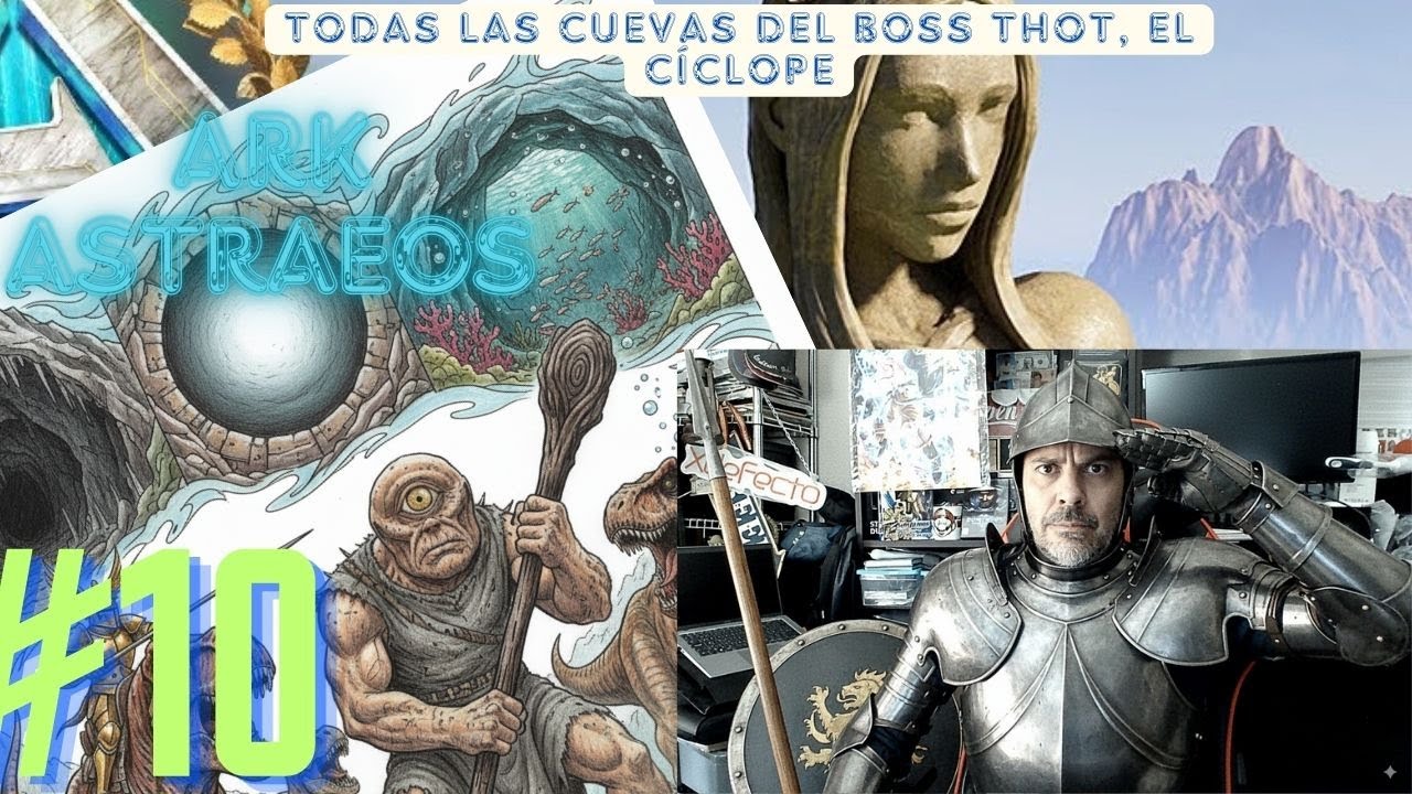 ARK ASCENDED ASTRAEOS | #10 | SERIE | CUEVAS DEL CÍCLOPE THODES