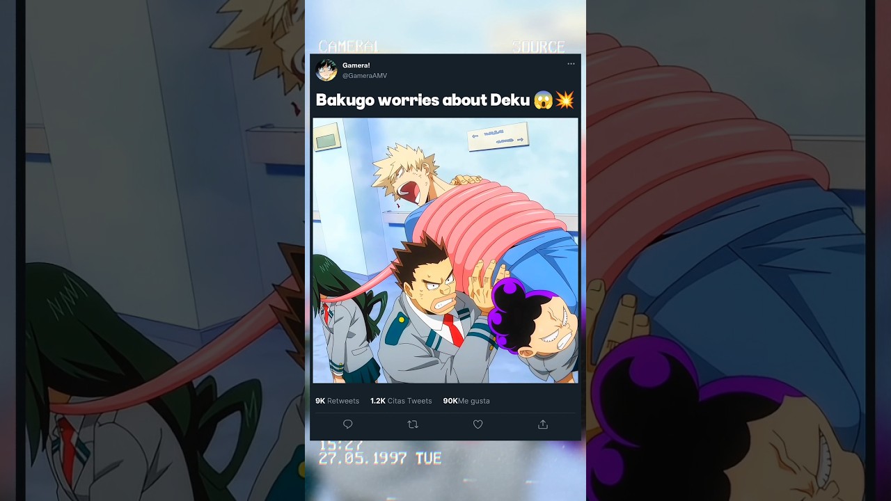 Bakugo worries about Deku 😱💥 | #myheroacademia #edit #amv #mha #anime