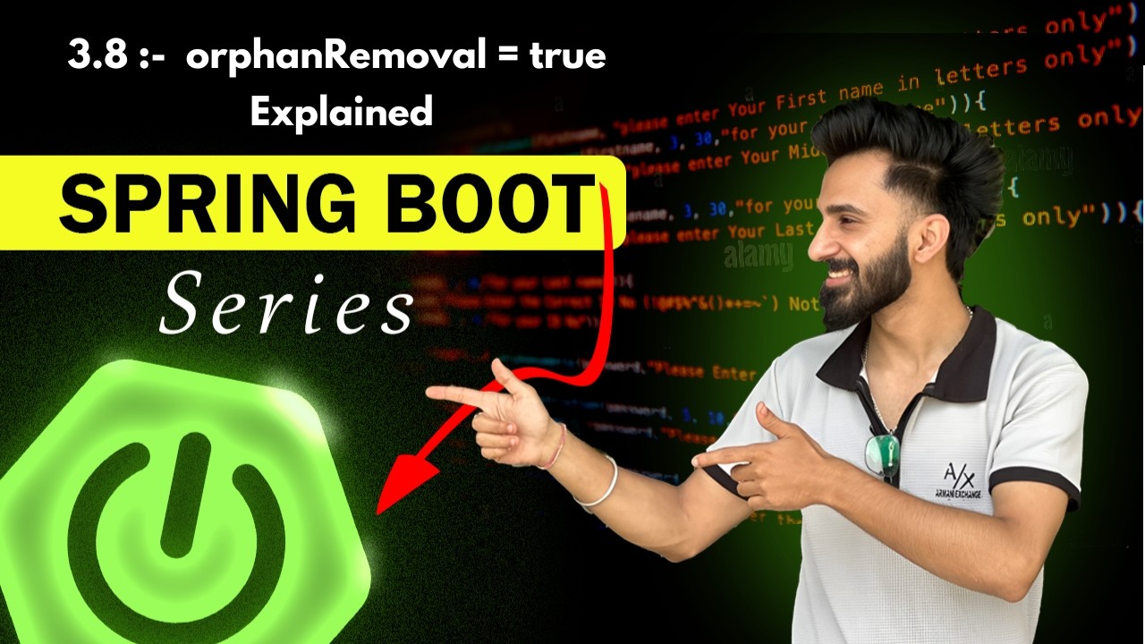 Orphan Removal in Spring Boot (JPA & Hibernate) | Complete Guide with Real Example