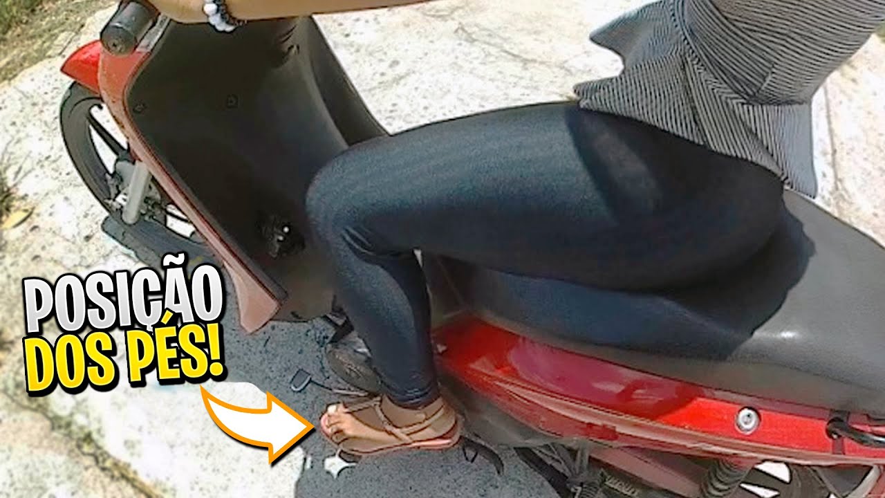 POSICIONAMENTO CORRETO DOS PÉS /COMO FAZER A TROCA DE MARCHA NA BIZ e COMO ACHAR O NEUTRO DA BIZ.