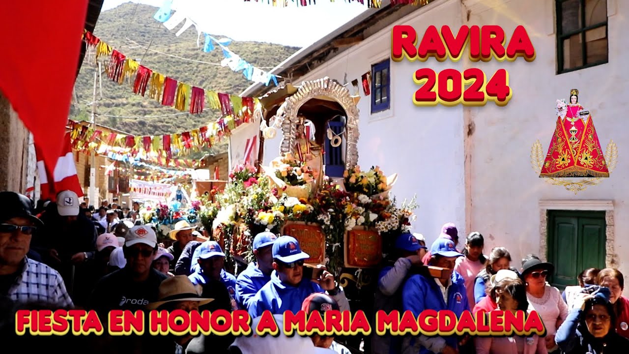FIESTA EN HONOR A MARIA MAGDALENA - RAVIRA 2024