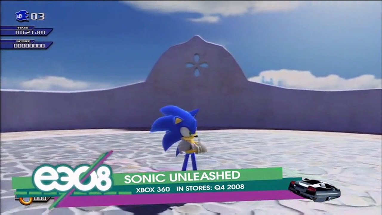 Sonic Unleashed - GameSpot E3 Stage Show Demo
