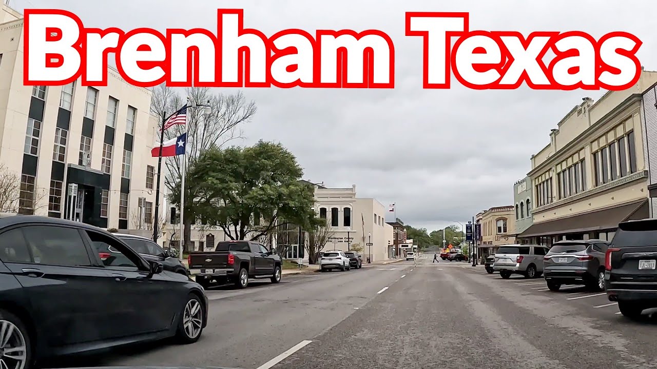 Brenham Texas. driving and exploring Texas.