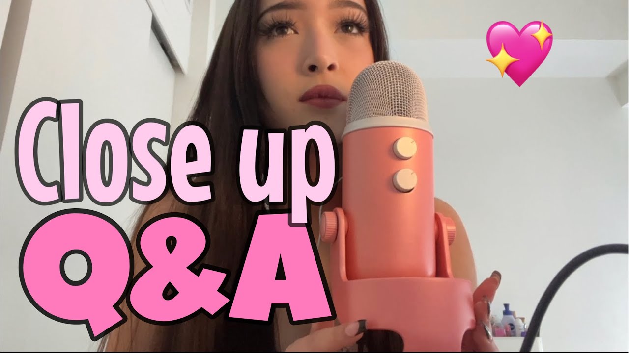 ASMR super close up whispers