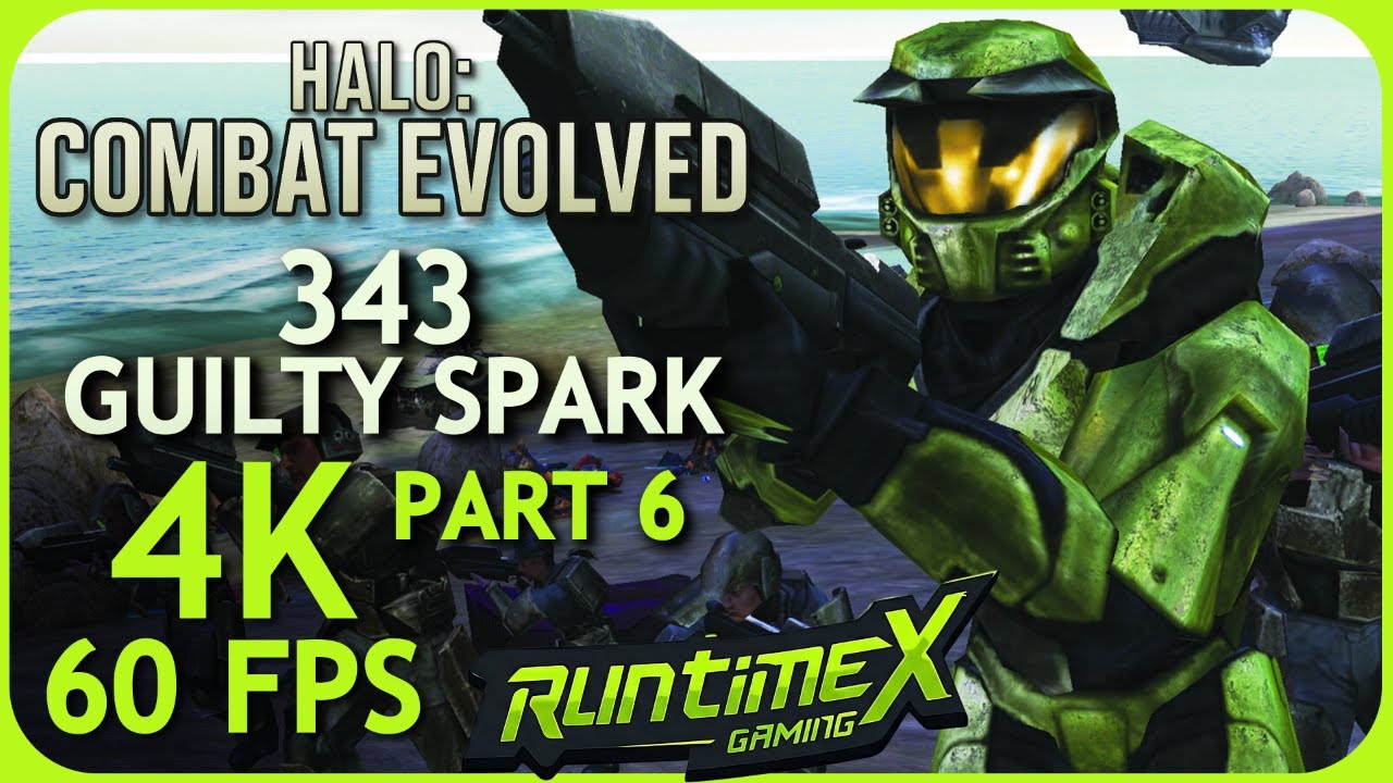 Halo: Combat Evolved 4k 60FPS Walkthrough - 343 Guilty Spark