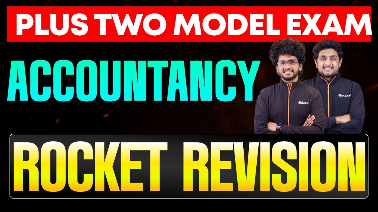Plus Two Accountnacy Rocket revision | Eduport Plus Two