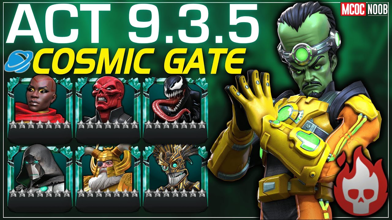 MCOC: Act 9.3.5 Easy Path/Cosmic Gate - LEADER Boss - Sep 2025