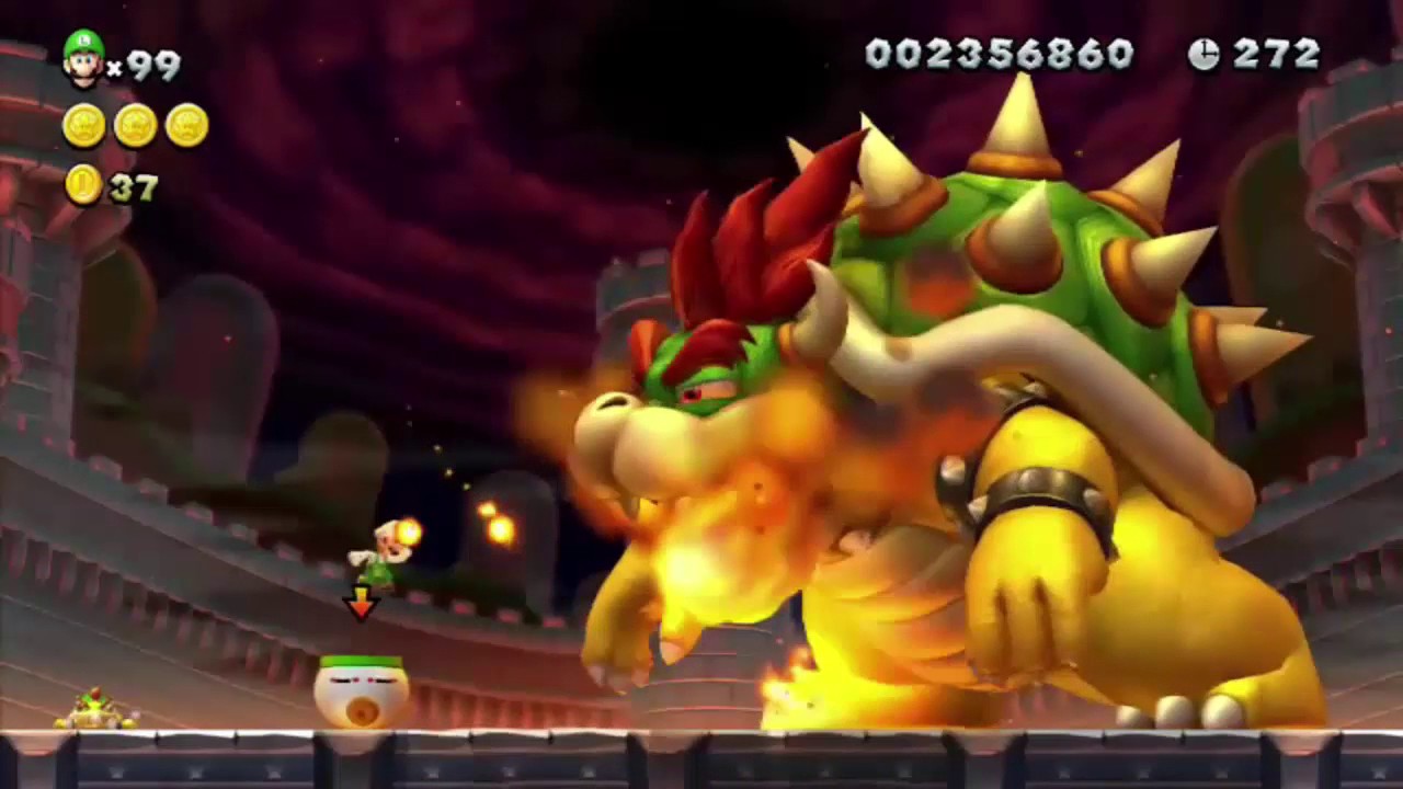 New Super Luigi U - Peachs Schloss-Schloss 2 - Die letzte Schlacht