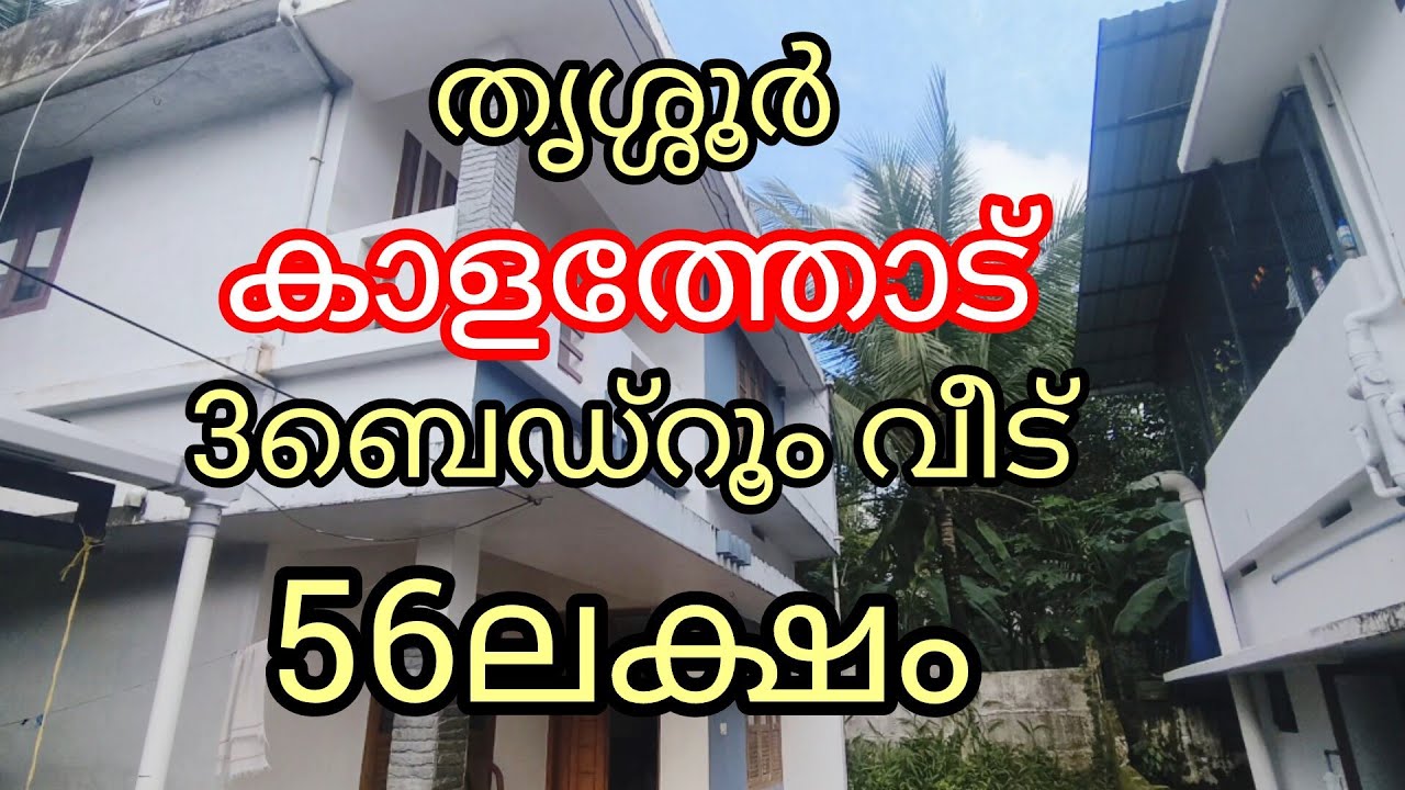 കാളത്തോട് 3ബെഡ്‌റൂം വീട് -56ലക്ഷം |Negotible |