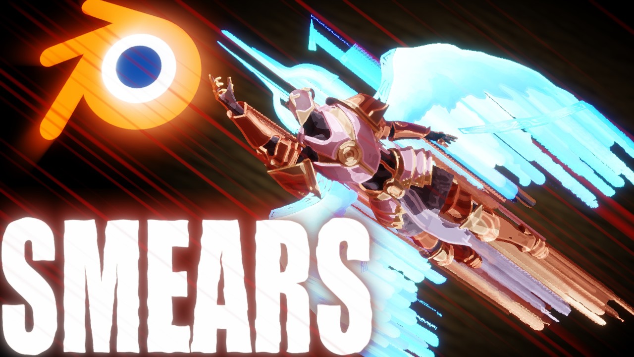 I figured out the BEST way to do SMEARS in blender!