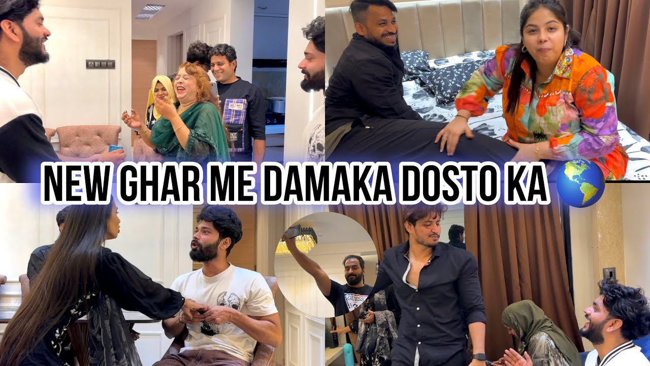 New Ghar Purane Dost Or Mastiya Unlimited | Zeeshan Ka Ghar | Fokats | Abresh & Zeeshan