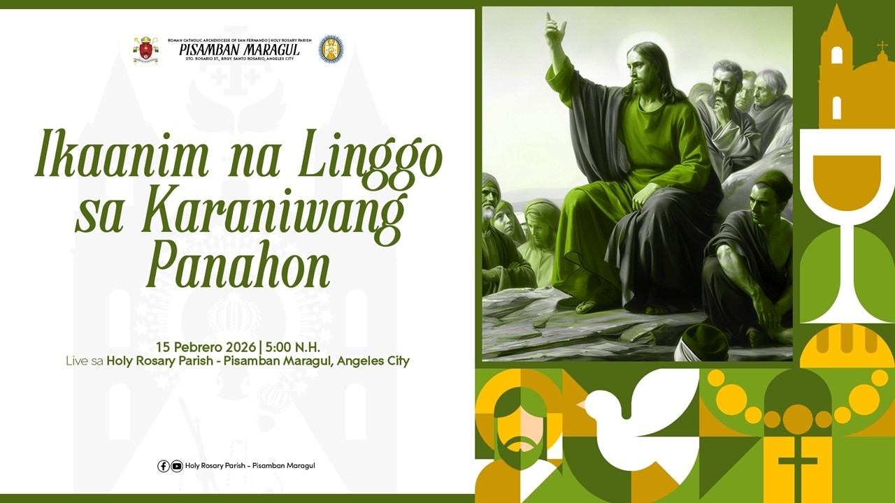Ikaanim na Linggo sa Karaniwang Panahon | 15 Pebrero 2026