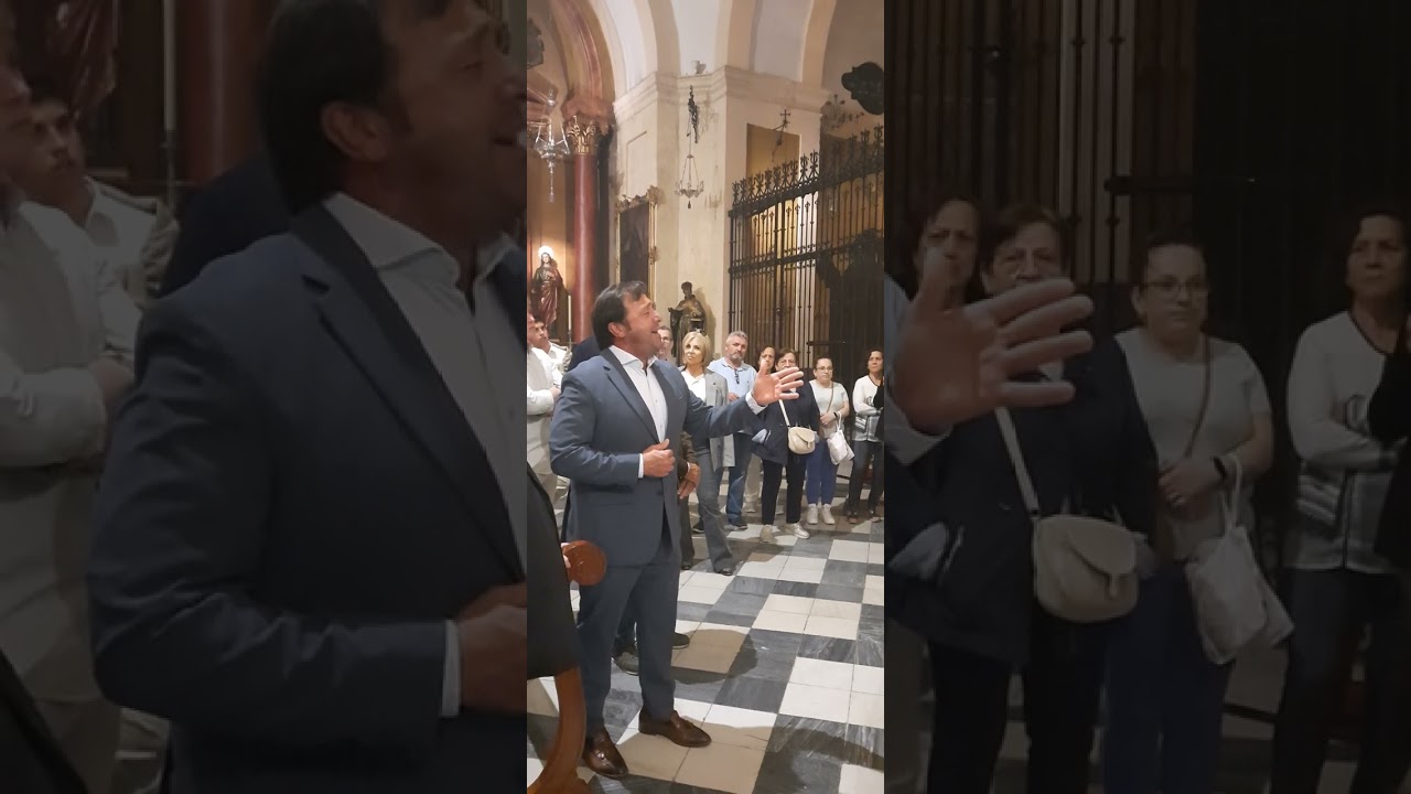 Saeta de Manuel Cuevas a la Virgen de los Dolores de la Sangre, Écija