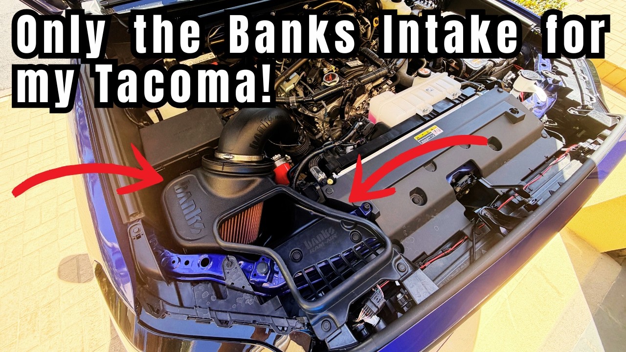 This is why I chose the Banks Cold Air Intake for my Toyota Tacoma